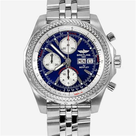 breitling bentley gt blue dial|used breitling for bentley.